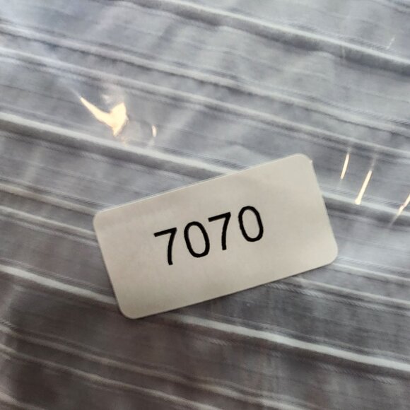 Mens Light Blue BKE Slim Fit Stretch Striped Shirt Button Down Long Sleeve XL - Picture 8 of 8